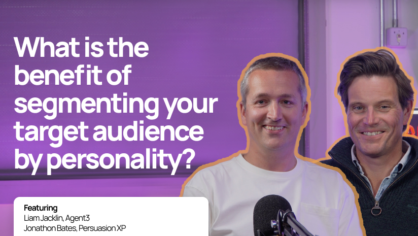 What is the benefit of segmenting your target audience by personality?